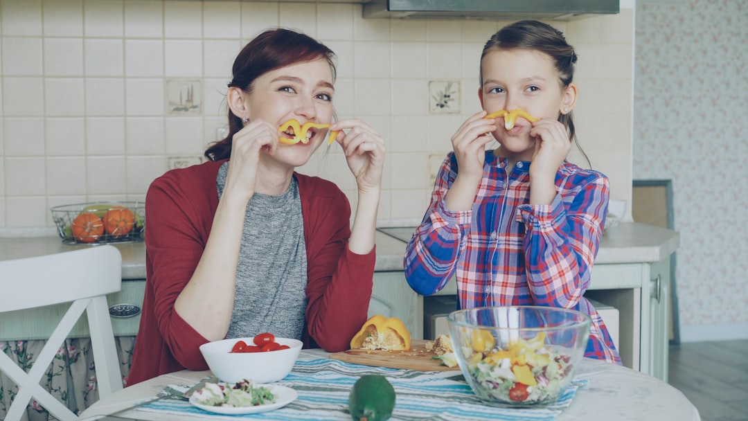 Photo diversification of childrens diet